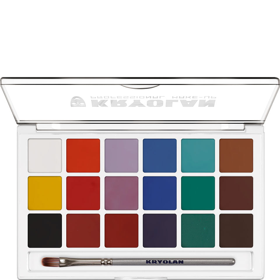 Aquacolor Set 18 Colors Palette