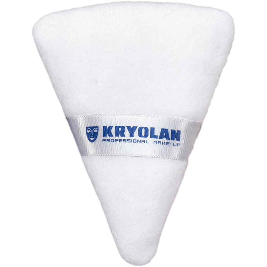 White Powder Puff Triangular