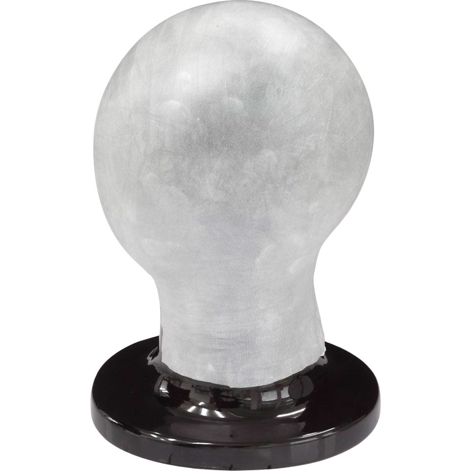Galatzan Bald Cap Uncolored on the stand from the front