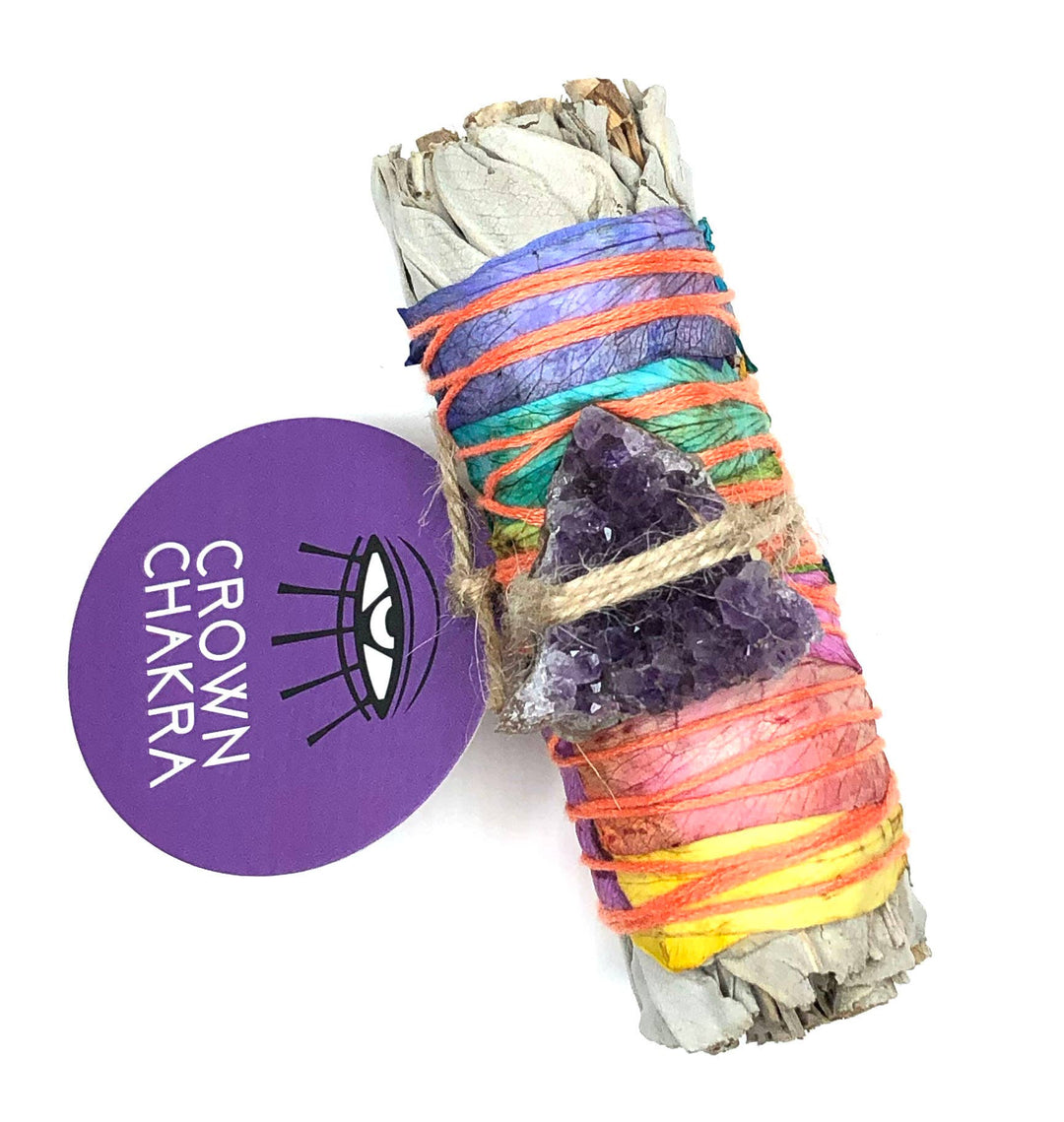 Crown Chakra Sage Wand