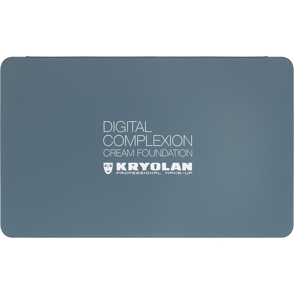 Digital Complexion Cream Foundation Palette 14 Pan - Digital #1 closed