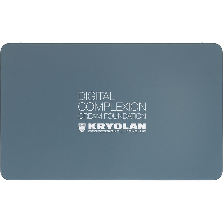 Digital Complexion Cream Foundation Palette 14 Pan - Digital #1 closed