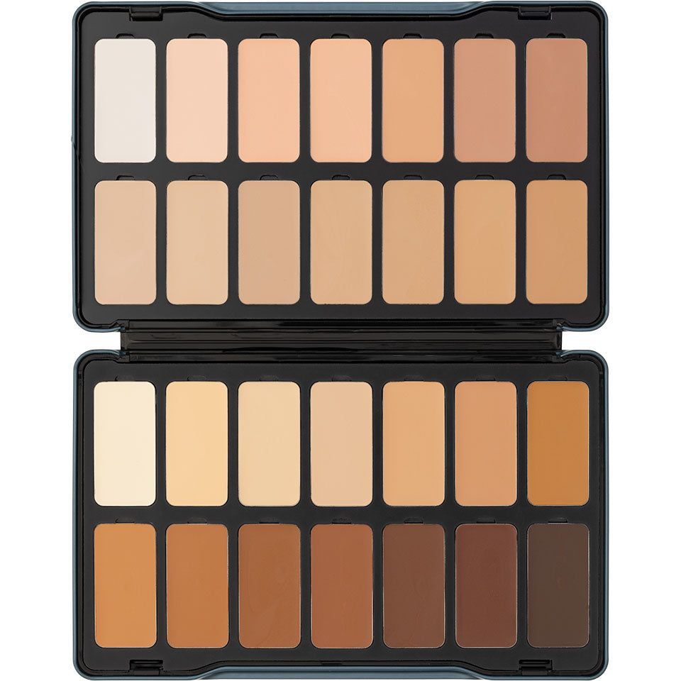 Digital Complexion Cream Foundation Palette 28 Pan- Digital #1 opened