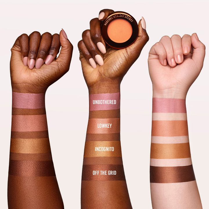 Lowkey Yummy Skin Blurring Balm Lowlighter swatch