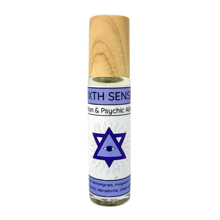 Image of Freedom Rocks Sixth Sense Intuition: Aromatic Essential Oil Rollers Infused with Crystals