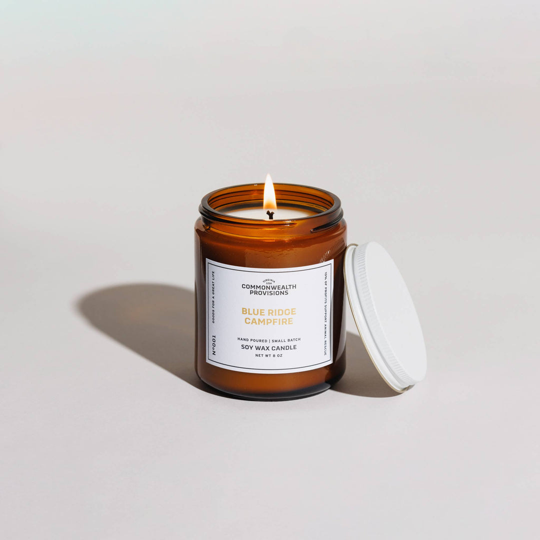 Blue Ridge Campfire Soy Candle