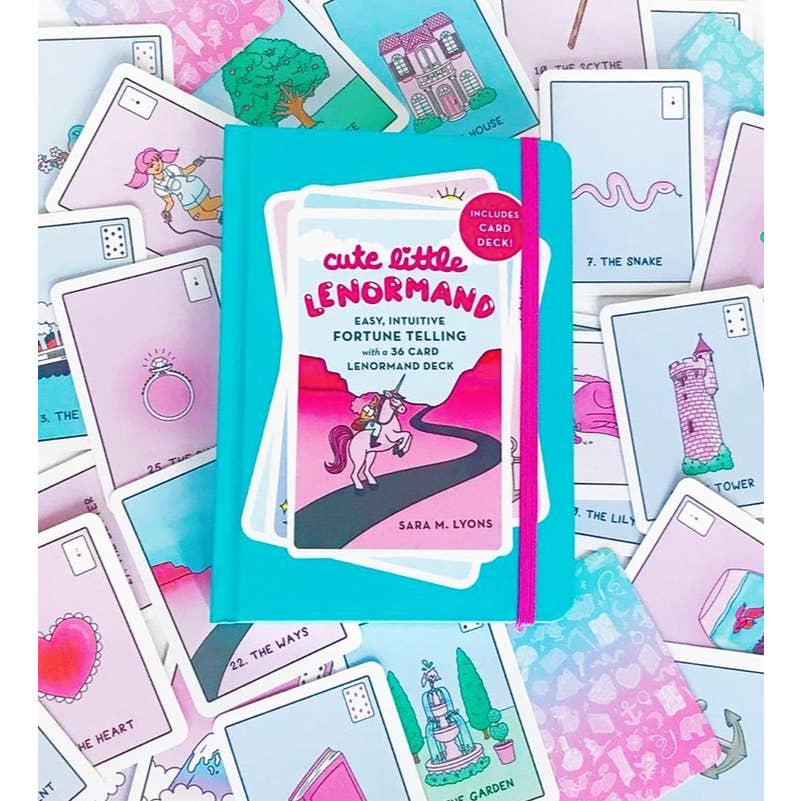 Cute Little Lenormand Divination Oracle Deck by Microcosm