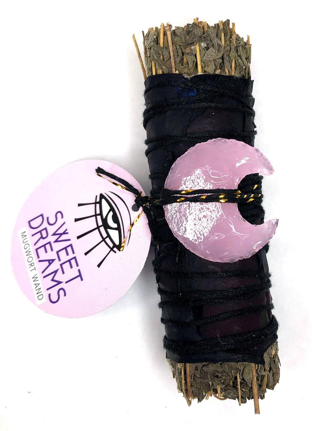 Sweet Dreams Ritual Wand (MUGWORT + PINK OPALITE MOON)