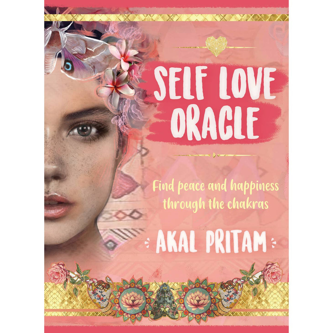 Image of Red Wheel Self Love Oracle: 36 Full-Color Cards & Guidebook