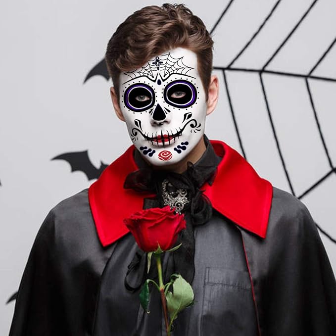 The Makeup Altar Day of the Dead Temporary Mask