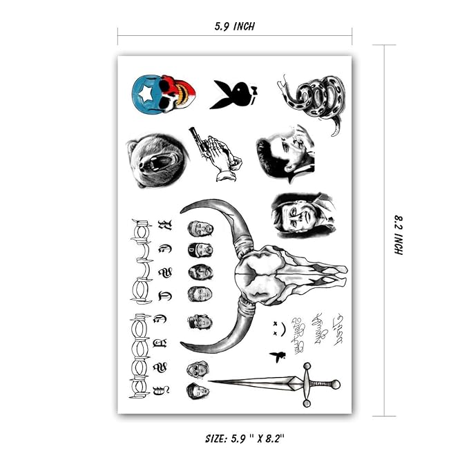 The Makeup Altar Rest Easy Temporary Tattoos