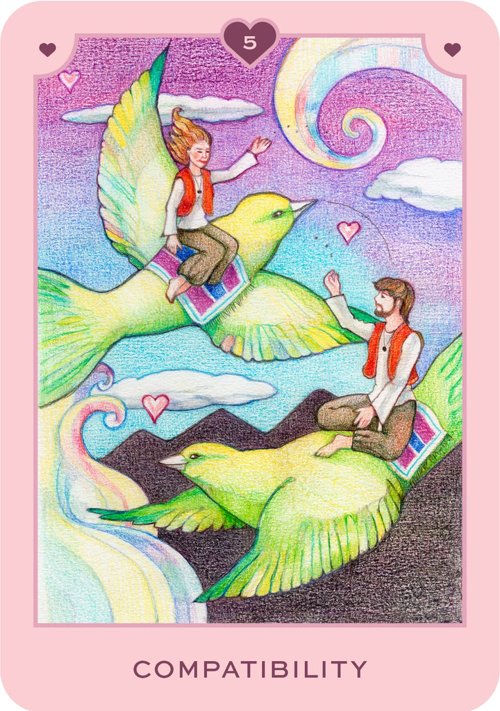 True Love Oracle (36 Gilded Cards and 96-Page Book)