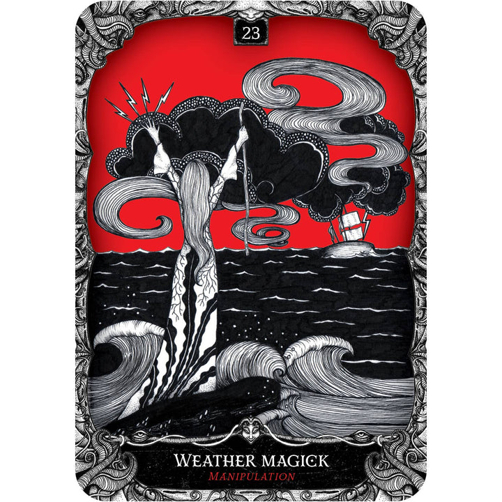 Oracle of the Witch: (44 Full-Color Cards and 144-Page Book)