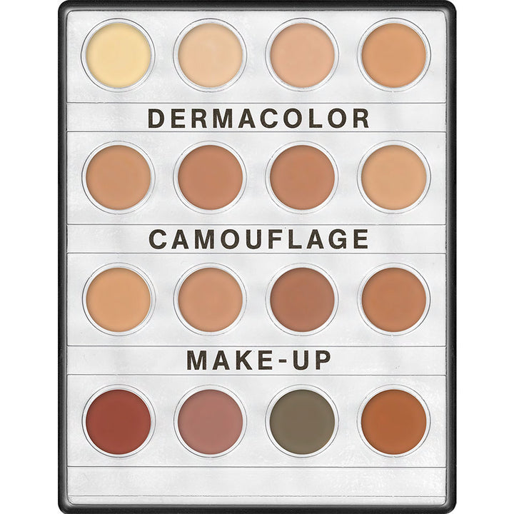 Dermacolor Camouflage Creme Mini Palette 16 Colors Dark