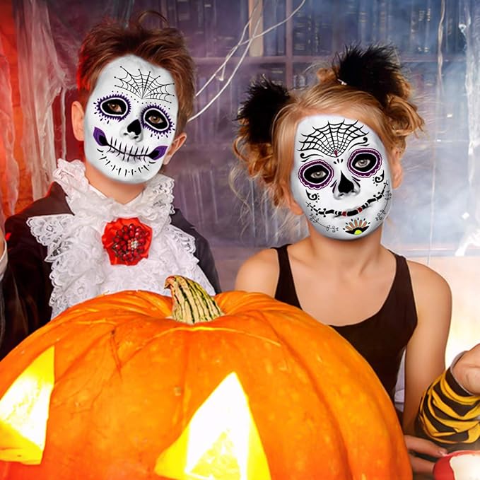 The Makeup Altar Day of the Dead Temporary Mask