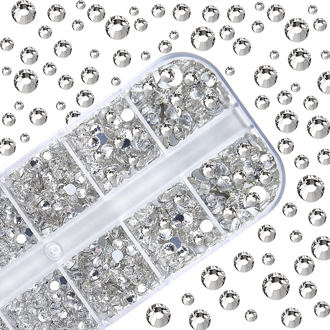 Image of The Makeup Altar Clear Rhinestones