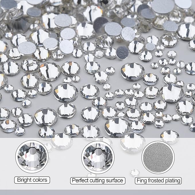 The Makeup Altar Clear Rhinestones