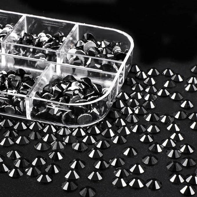 Image of The Makeup Altar Black Rhinestones