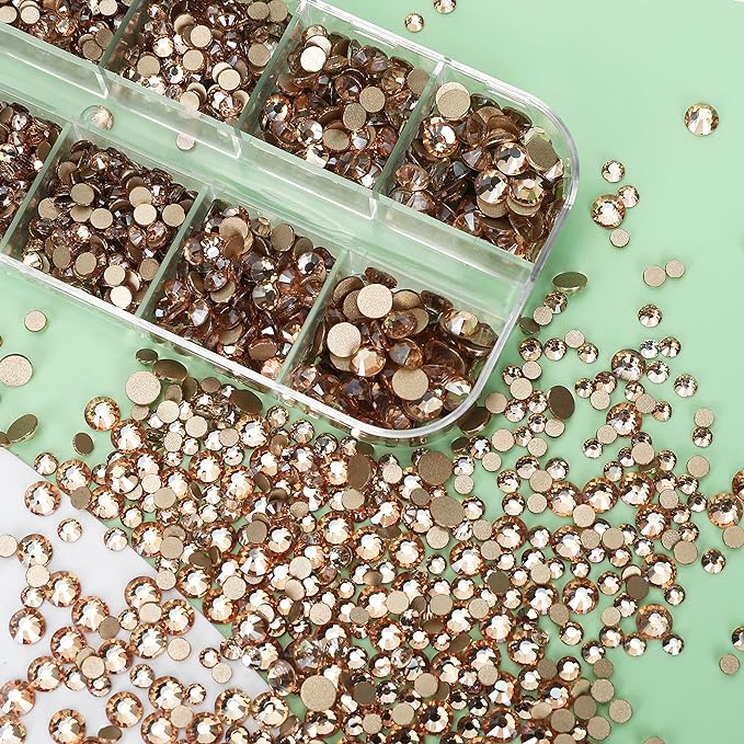Image of The Makeup Altar Gold Rhinestones