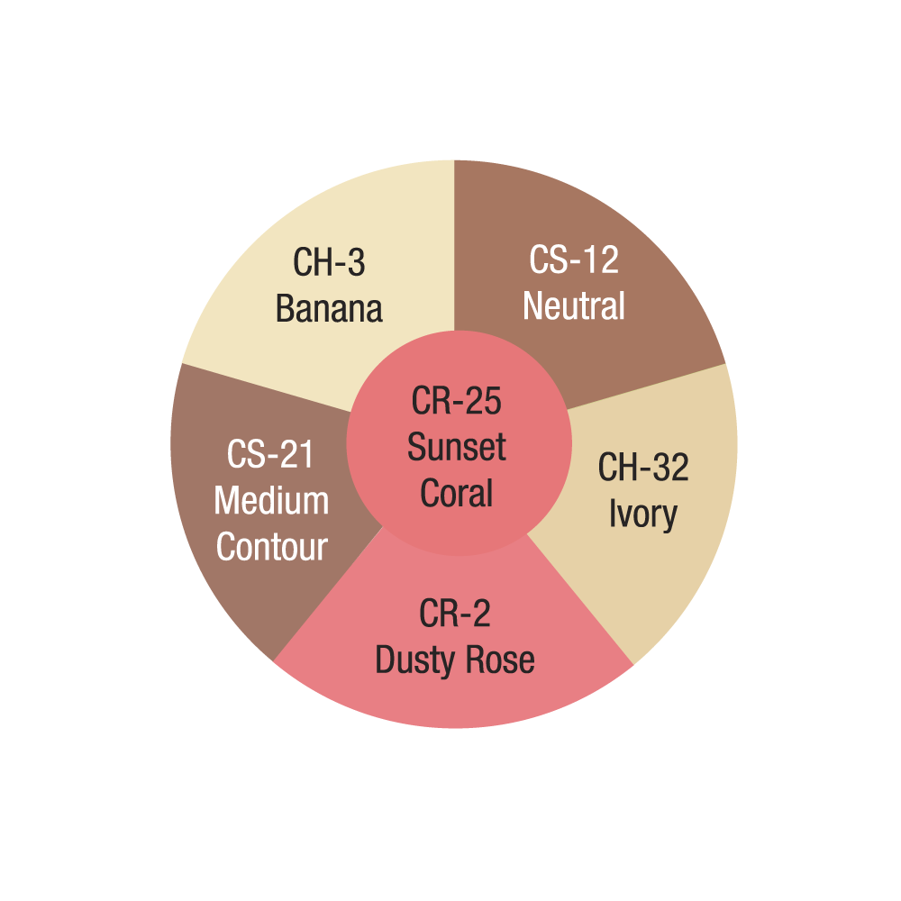 Ben Nye CBW3 Contour Wheel - Shades