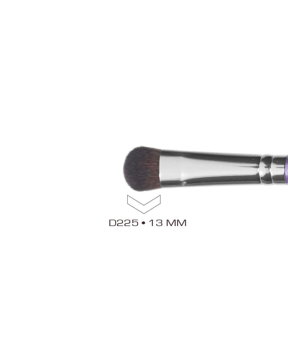 close up of the brush from the cozzet collection