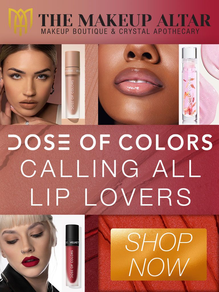 Dose of Colors Calling all lip lovers banner