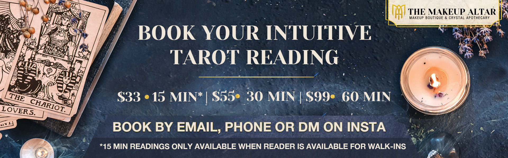 Tarot Readings Desktop Banner