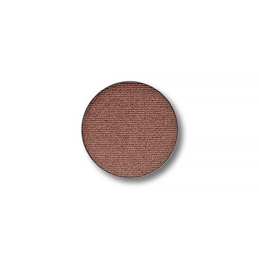 Glow Eye Color Refill eyeshadow pan in shade bubinga brown by Senna Cosmetics
