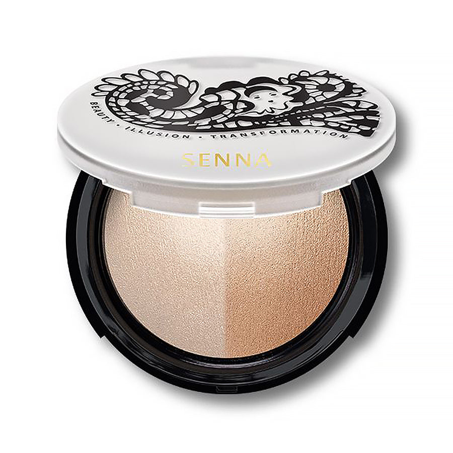    Highlighter And Glow in golden hour by Senna Cosmetics