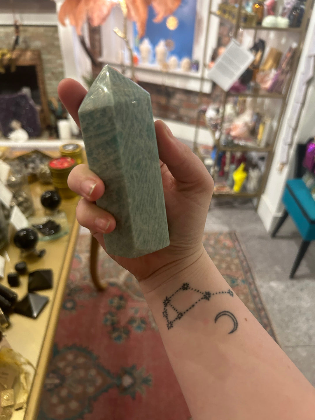 Amazonite Crystal Tower