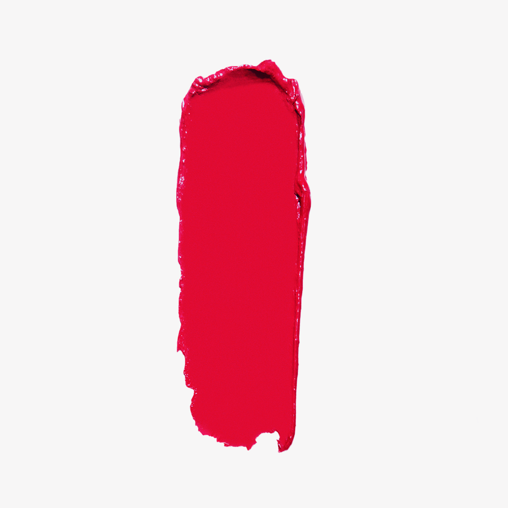 This is a swatch of the Dose of Color Liquid Matte Lip, Shade: Kiss Of Fire.