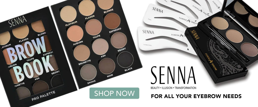 This is the Senna brow book and palettes for every brow need