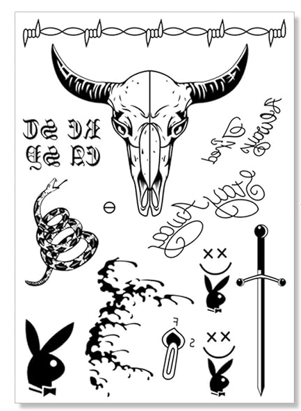 Image of The Makeup Altar Stay Away Temporary Tattoos