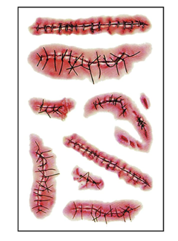 Image of The Makeup Altar Stitches Temporary Tattoos
