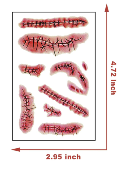 The Makeup Altar Stitches Temporary Tattoos