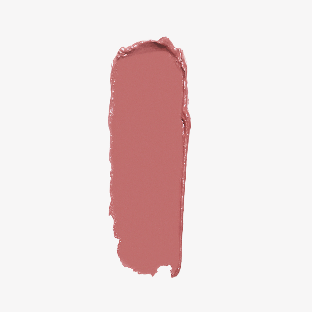 This is a swatch of the Dose of Color Liquid Matte Lip, Shade: Warm & Fuzzy.