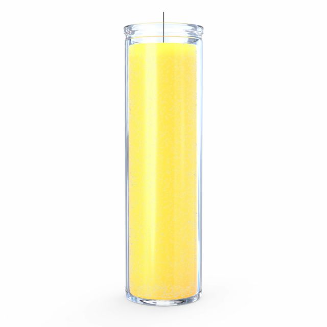 Yellow 7 Day Candle