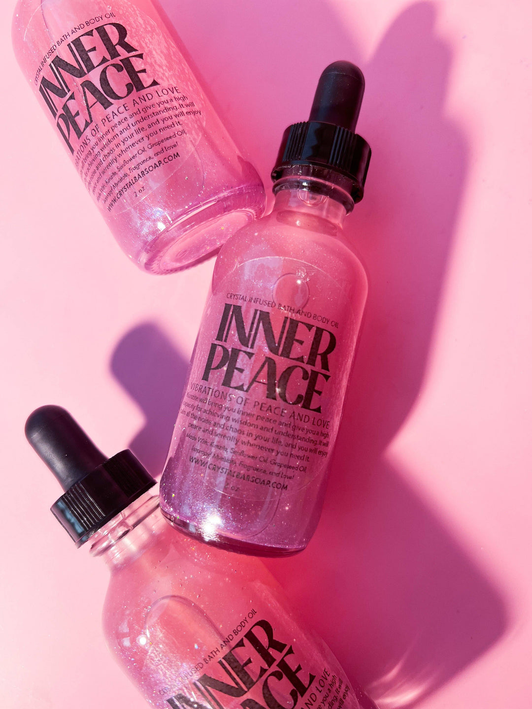 Inner Peace - Crystal Infused Bath & Body Oil