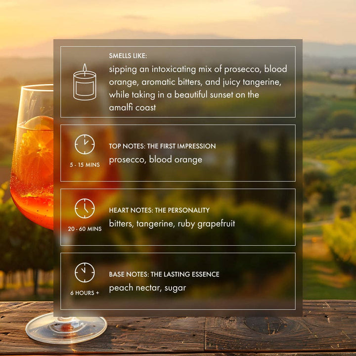 Aperol Spritz - Island Citrus Orange Lemon Jar Soy Candle