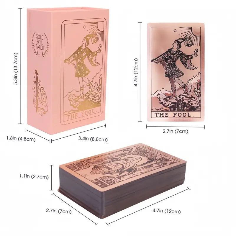 Rose Gold Tarot Cards