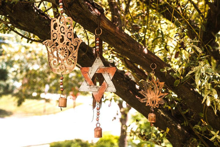 Hand-cut Lotus Chime