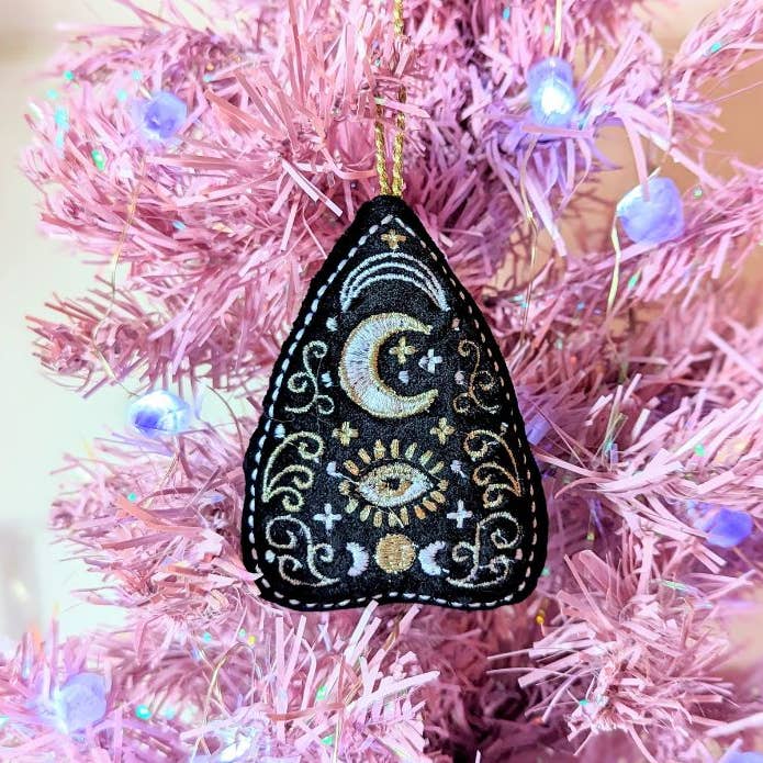 Image of Goddess Provisions Planchette Ouija Board Ornament