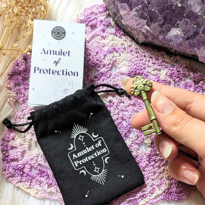 Protection Amulet Talisman Charm Key Spiritual Shield