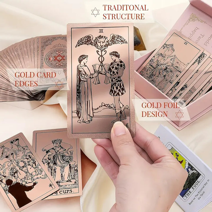 Rose Gold Tarot Cards