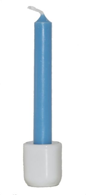 Light Blue Chime Candle