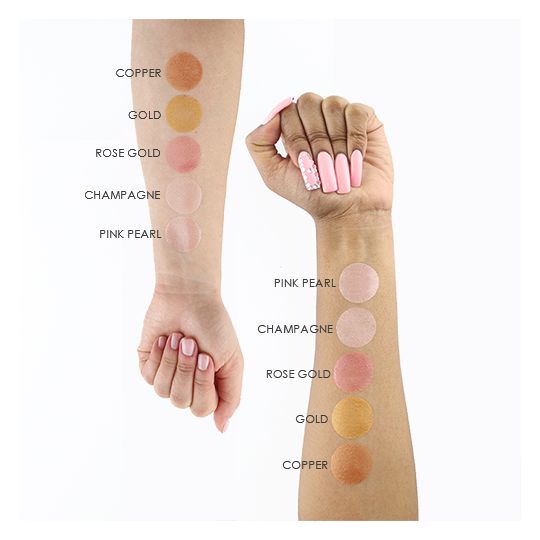 Pink Pearl Perfect Canvas Airbrush Highlighter swatch