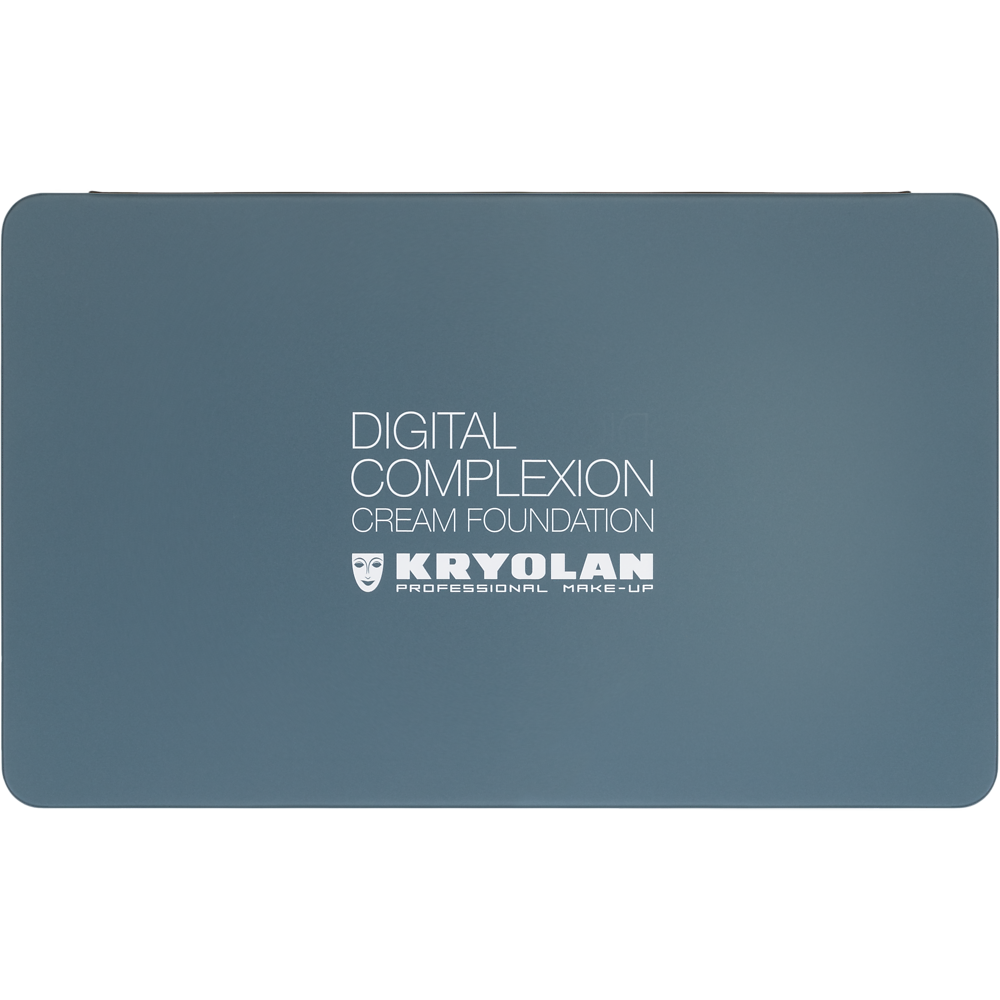 Kryolan Digital Complexion Cream Foundation Palette 14 Pan Digital 2
