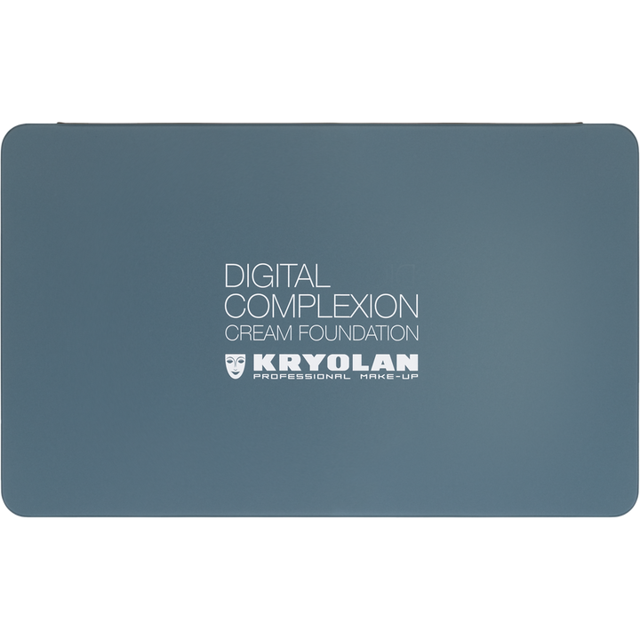 Kryolan Digital Complexion Cream Foundation Palette 14 Pan Digital 2