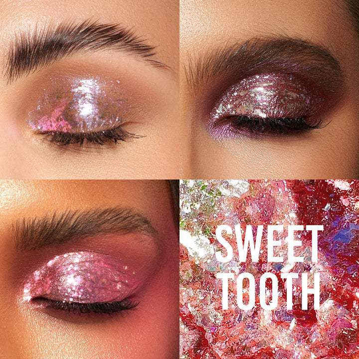 Danessa Myricks Infinite Chrome Flakes - Sweet Tooth eye application