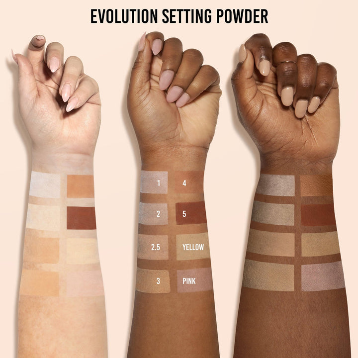 Danessa Myricks Evolution Powder swatches